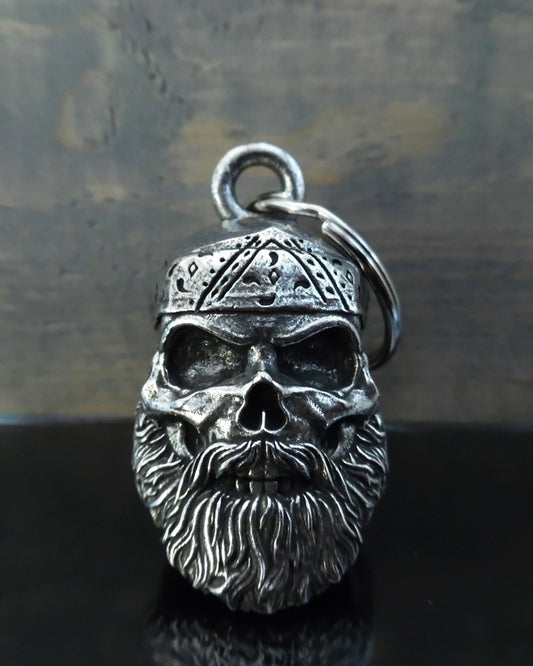 Old School Biker Skull Bell