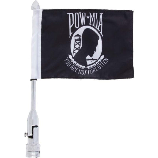MC Flagpole Mount  & POW/MIA Flag