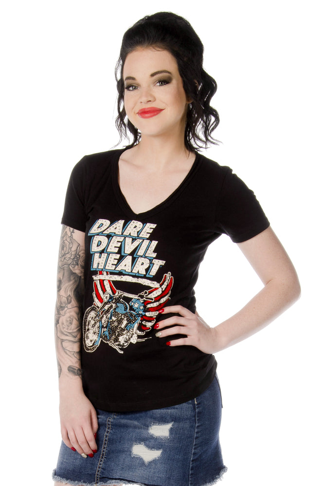 Dare Devil Heart Shirt