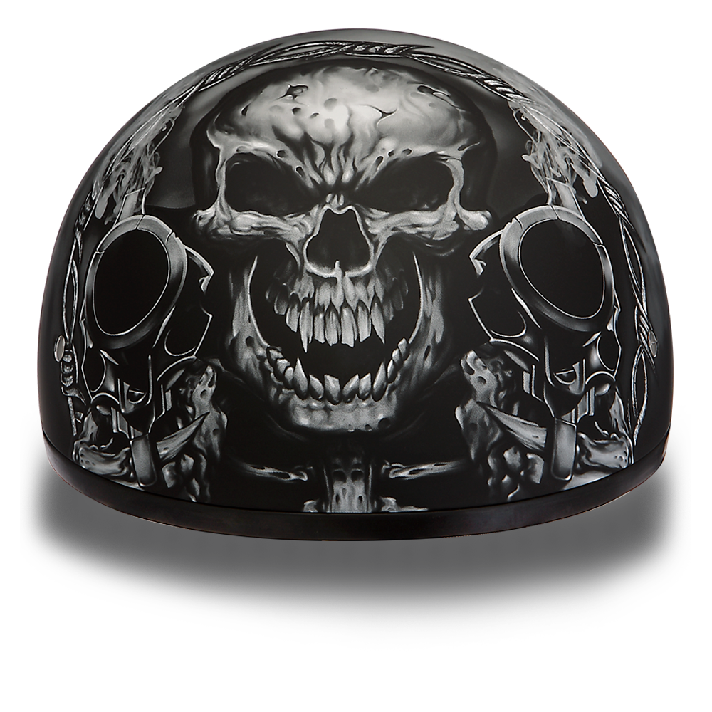 GORRA DE CALAVERA DOT DAYTONA - CON PISTOLAS