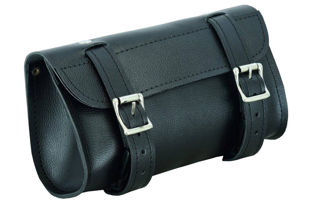 Leather Motorcycle Tool/Roll Bag