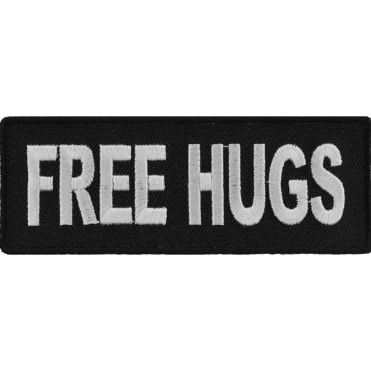 Free Hugs Naughty Iron on Patch