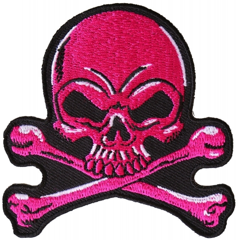 Pink Skull Patch