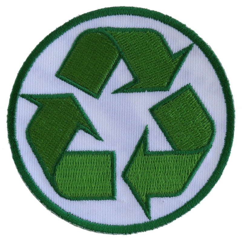 Recycle Sign Novelty Iron on Patch