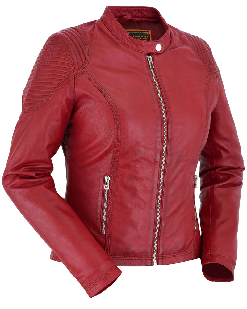 Cabernet - Chaqueta de cuero de moda para mujer