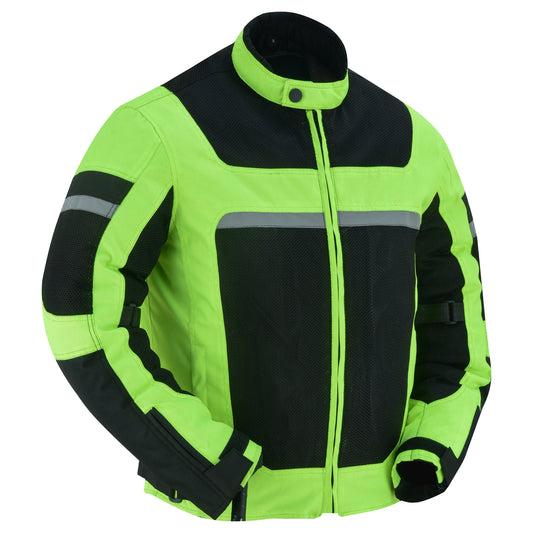 Men's Racer Mesh Jacket - High Visibility