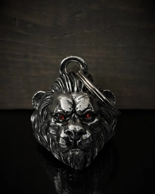 Lion Head Diamond Bell