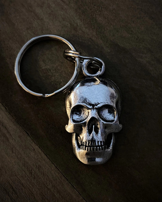 Evil Skull Keychain