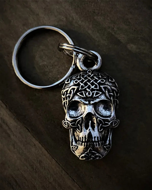 Celtic Skull Keychain