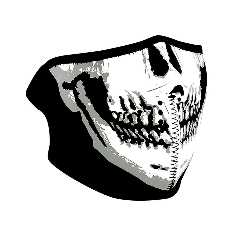 ZAN® Half Mask- Neoprene- Skull Face