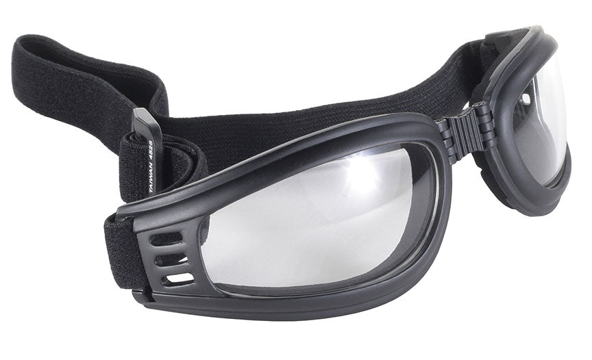 Nomad Goggle Black Frame- Clear Lens