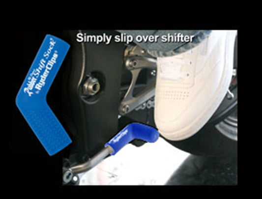 Rubber Shift Sock- Blue