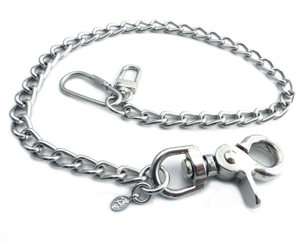 Splicer Chrome Wallet Chain 22"