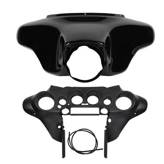 Motorcycle ABS Batwing Inner Outer Fairing For Harley Touring