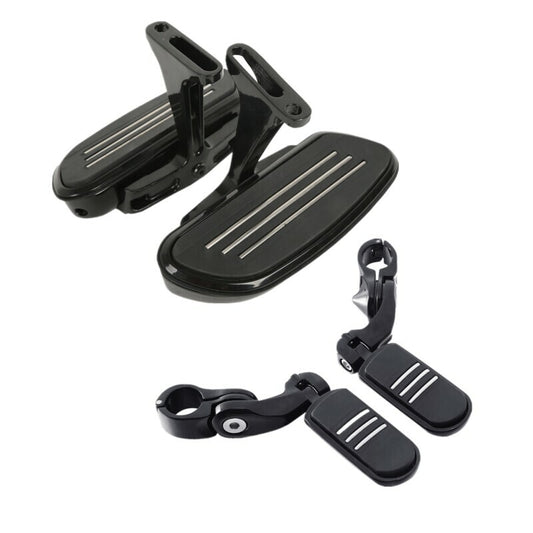 Motorcycle Floor Boards and Hardware For Harley Touring