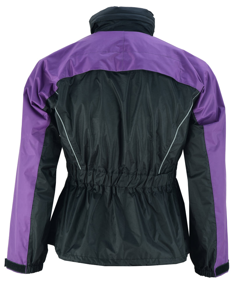 Women's Motorcycle Rain Suit (Purple)