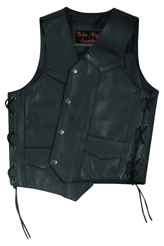 Kids Traditional Style Side Lace Vest