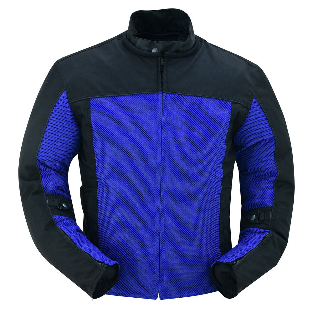 Cross Wind Motorcycle Jacket - Blue